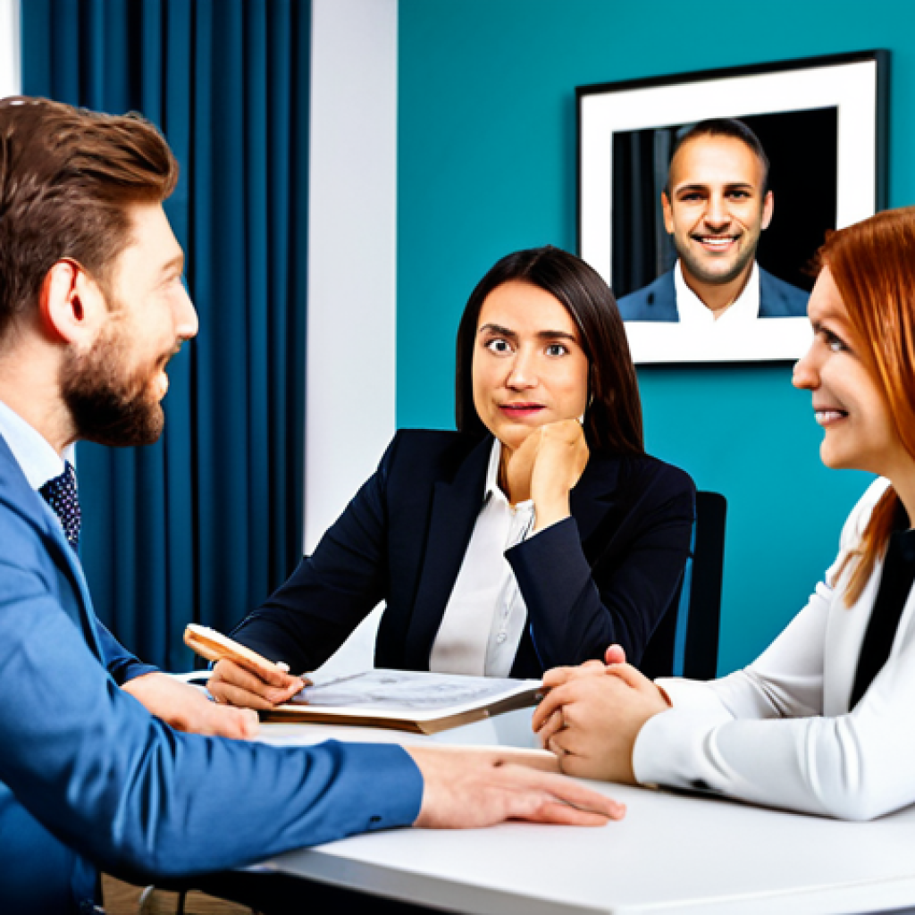Open Communication**
A diverse team in a modern Büro (office) setting, engaged in a lively discussion around a table. Everyone is fully clothed in professional attire. One person is gesturing confidently while another listens intently. The atmosphere is collaborative and supportive. Perfect anatomy, correct proportions, natural pose, well-formed hands, proper finger count, natural body proportions. Safe for work, appropriate content, fully clothed, professional, modest, family-friendly. High quality, professional photography.
**