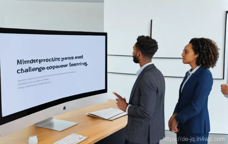 심리적 안전감을 높이는 사내 교육 프로그램 - **Prompt 1: Trust and Open Communication in a Modern Office**
    "A diverse team of professionals (...