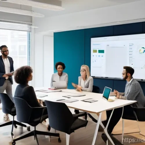 심리적 안전감을 위한 혁신적인 팀워크 방법론 - **Prompt 1: Collaborative Innovation in a Psychologically Safe Space**
    "A diverse team of 6-7 pr...